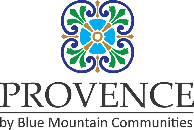 Provence logo  Blue Mountain Communities