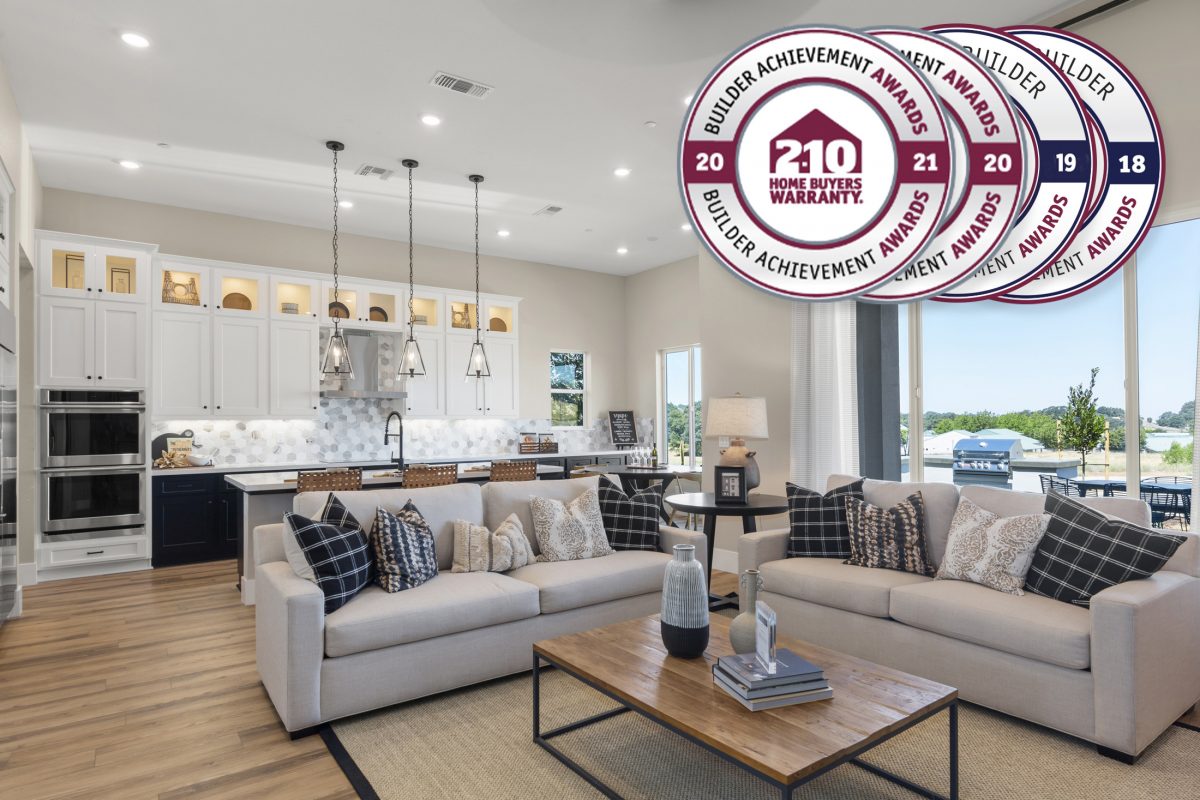 Blue Mountain Communities Recognized with the 2-10 Builders Achievement Award For Four Years Running