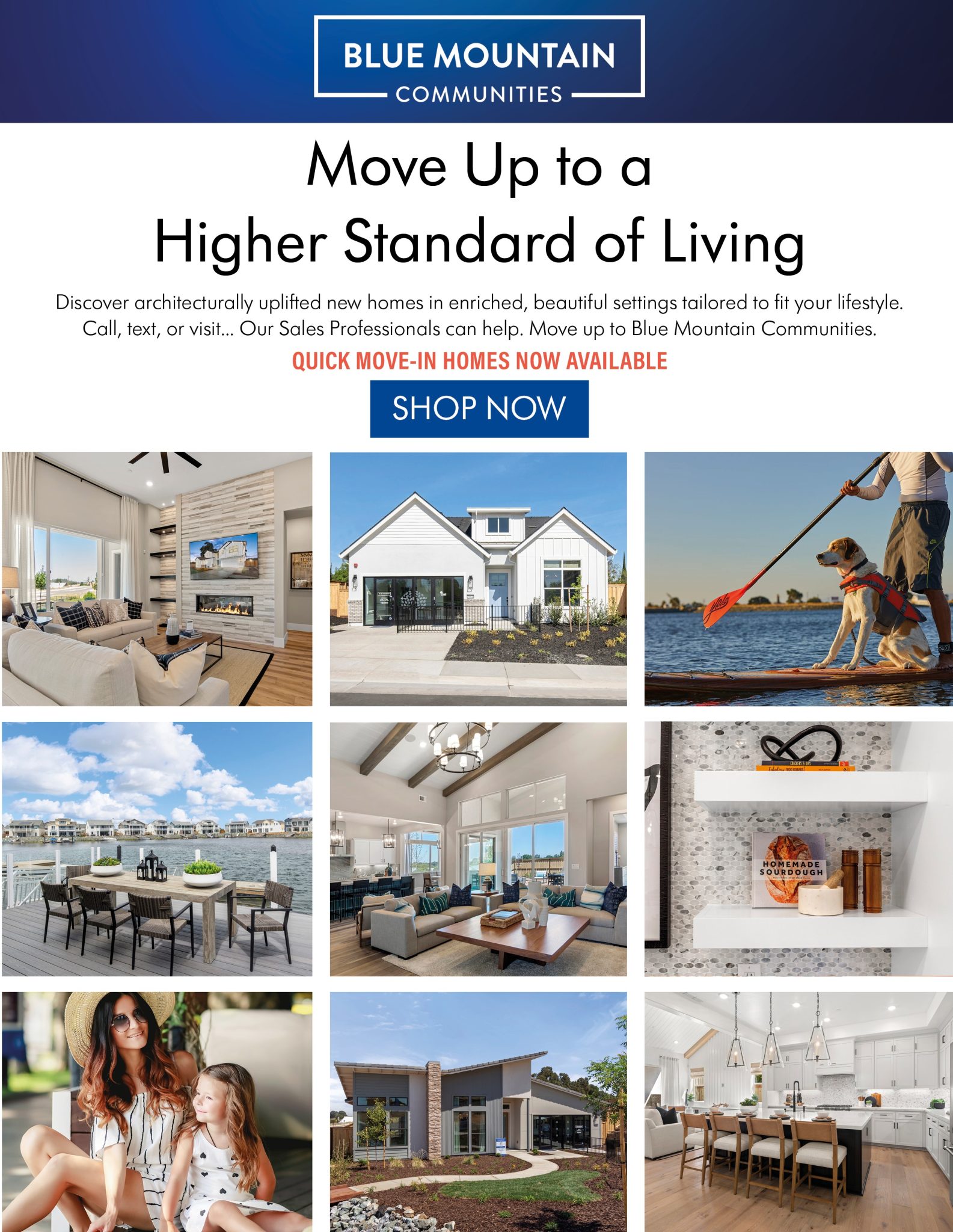 2023 New Home Collection | Blue Mountain Communities